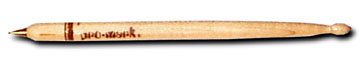 Wooden Drumstick pen by promark